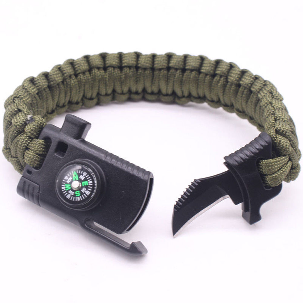 Hiking Survival Parachute Cord Bracelet