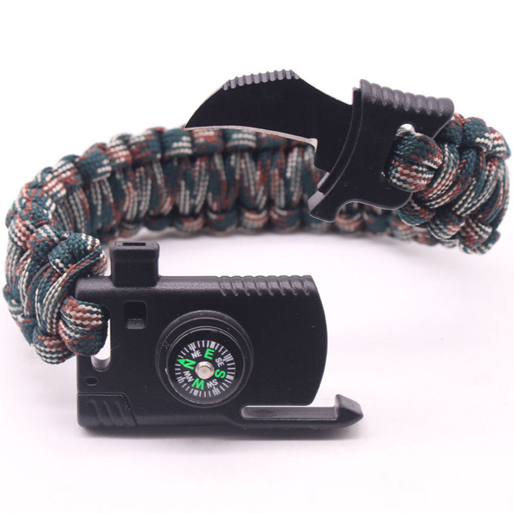 Hiking Survival Parachute Cord Bracelet