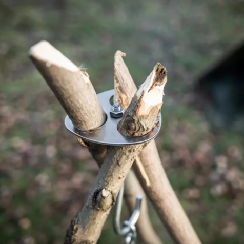 Stainless Steel Tripod Camping Hanger