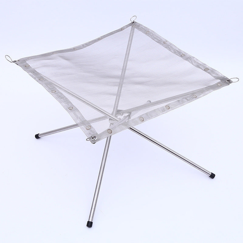 Foldable Mesh Fire Pit