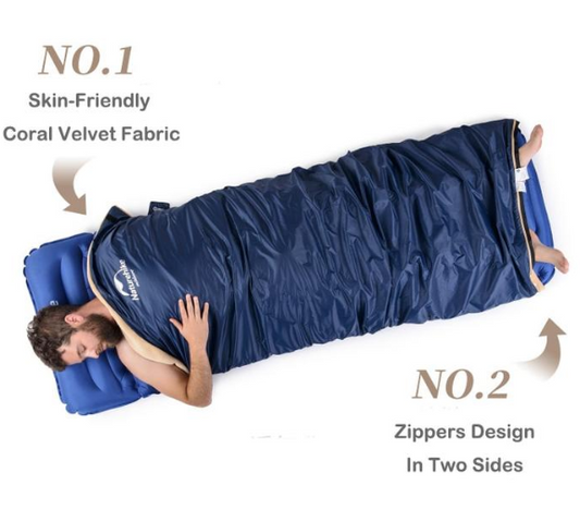 Compact 3-Season Camping Sleeping Bag